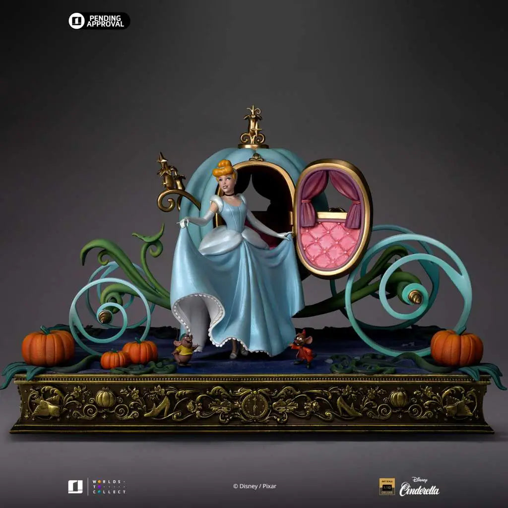 IRON STUDIOS DISNEY CLASSICS CINDERELLA DELUXE 1/10 STATUA 30cm