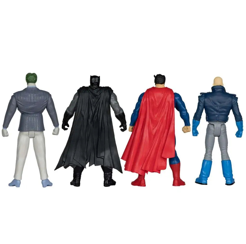 MCFARLANE TOYS 25 - DC DIRECT DARK KNIGHT RETURNS 3INCH COMIC 4PK ACTION FIGURE 7.5 cm