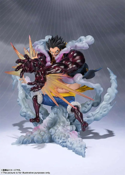 BANDAI LUFFY - ONE PIECE GEAR 4 LEO BAZOOKA FIGUARTSZERO REISSUE STATUA 18 cm