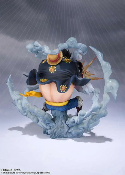 BANDAI LUFFY - ONE PIECE GEAR 4 LEO BAZOOKA FIGUARTSZERO REISSUE STATUA 18 cm