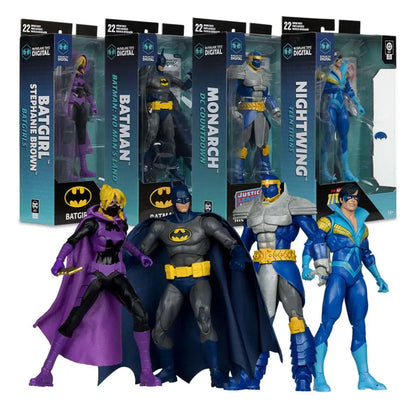MCFARLANE TOYS 25 - DC DIRECT DIGITAL W.5 SET (6) ACTION FIGURE 18 cm