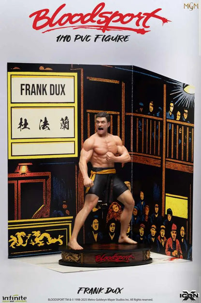 INFINITE STATUE BLOODSPORT FRANK DUX ICON X PVC 1/10 FIGURA 6 cm
