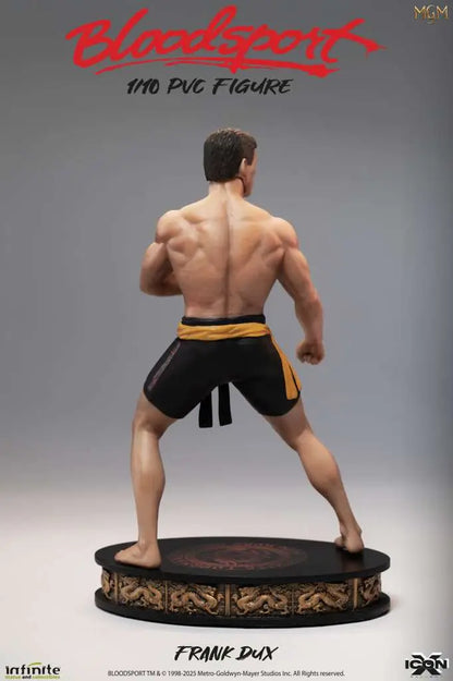 INFINITE STATUE BLOODSPORT FRANK DUX ICON X PVC 1/10 FIGURA 6 cm