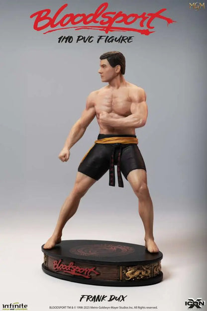 INFINITE STATUE BLOODSPORT FRANK DUX ICON X PVC 1/10 FIGURA 6 cm