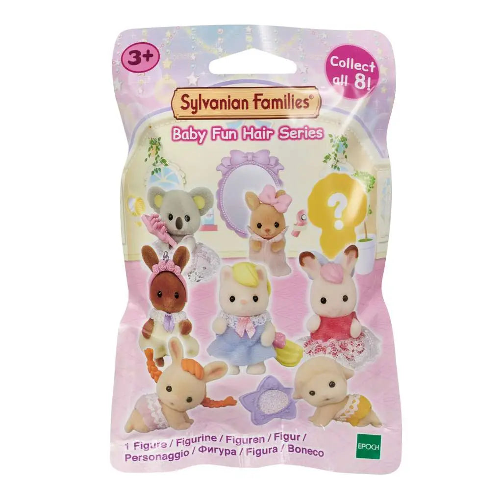 EPOCH DI FANTASIA SYLVANIAN FAMILY ACCONCIATURE DIVERTENTI BLIND BOX DISPLAY (16) MINI FIGURA 5 cm