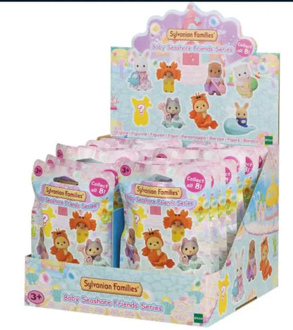 EPOCH DI FANTASIA SYLVANIAN FAMILY ACCONCIATURE DIVERTENTI BLIND BOX DISPLAY (16) MINI FIGURA 5 cm