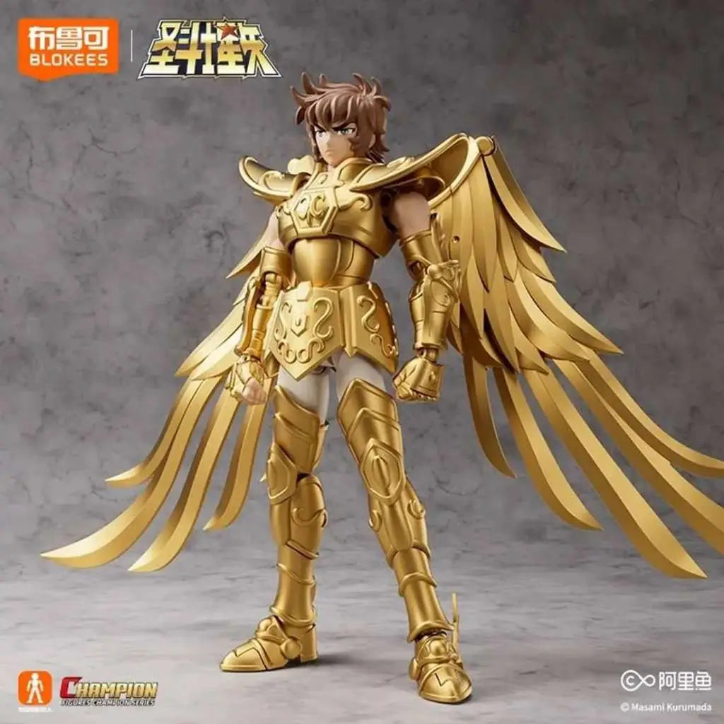 BLOKEES SAGITTARIUS - SAINT SEIYA CHAMPION CLASS AIOLO MANGA VER MODEL KIT 11.5cm