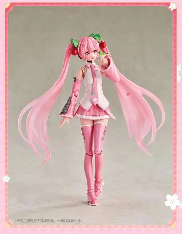 BLOKEES HATSUNE MIKU SAKURA MIKU FANTASTICS EDITION MODEL KIT 15cm