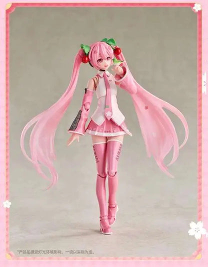BLOKEES HATSUNE MIKU SAKURA MIKU FANTASTICS EDITION MODEL KIT 15cm