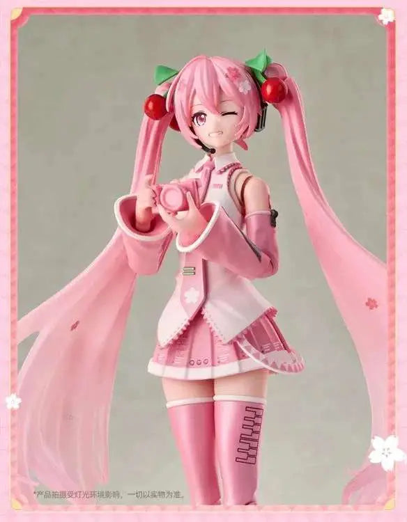 BLOKEES HATSUNE MIKU SAKURA MIKU FANTASTICS EDITION MODEL KIT 15cm