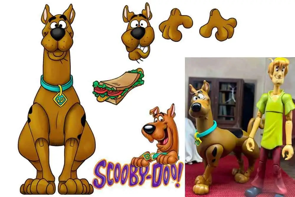 JADA TOYS SCOOBYDOO SCOOBY WAVE 2 DELUXE 1/12 ACTION FIGURE