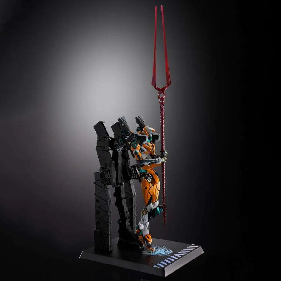BANDAI - EVANGELION METAL BUILD PROTO TYPE-00/00 30TH SPEAR LONGINUS AF ACTION FIGURE 22 cm