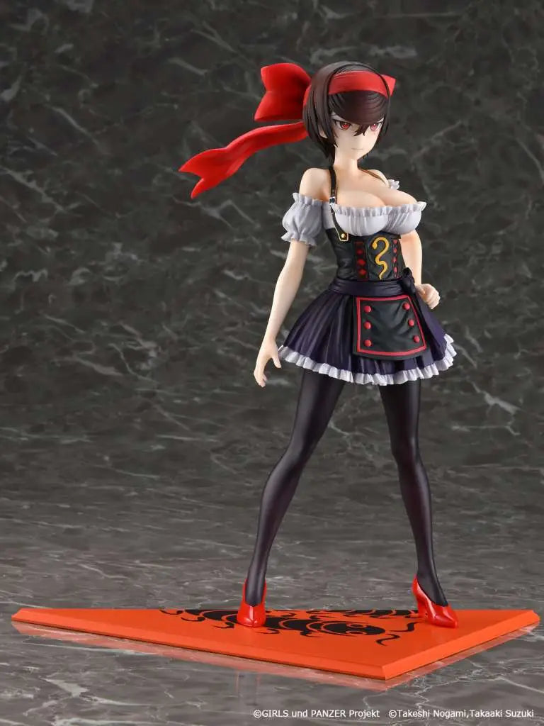 KAITENDO GIRLS UND PANZER TSURUKI SHIZUKA DIRNDL 1/6 FIGURA 25 cm