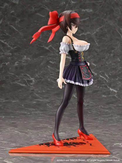 KAITENDO GIRLS UND PANZER TSURUKI SHIZUKA DIRNDL 1/6 FIGURA 25 cm