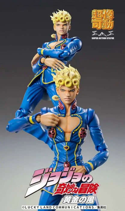 MEDICOS JOJO BIZARRE ADVENTURE GOLDEN WIND GIORNO GIOVANNA SECOND CHOZOKADO AF ACTION FIGURE 15 cm