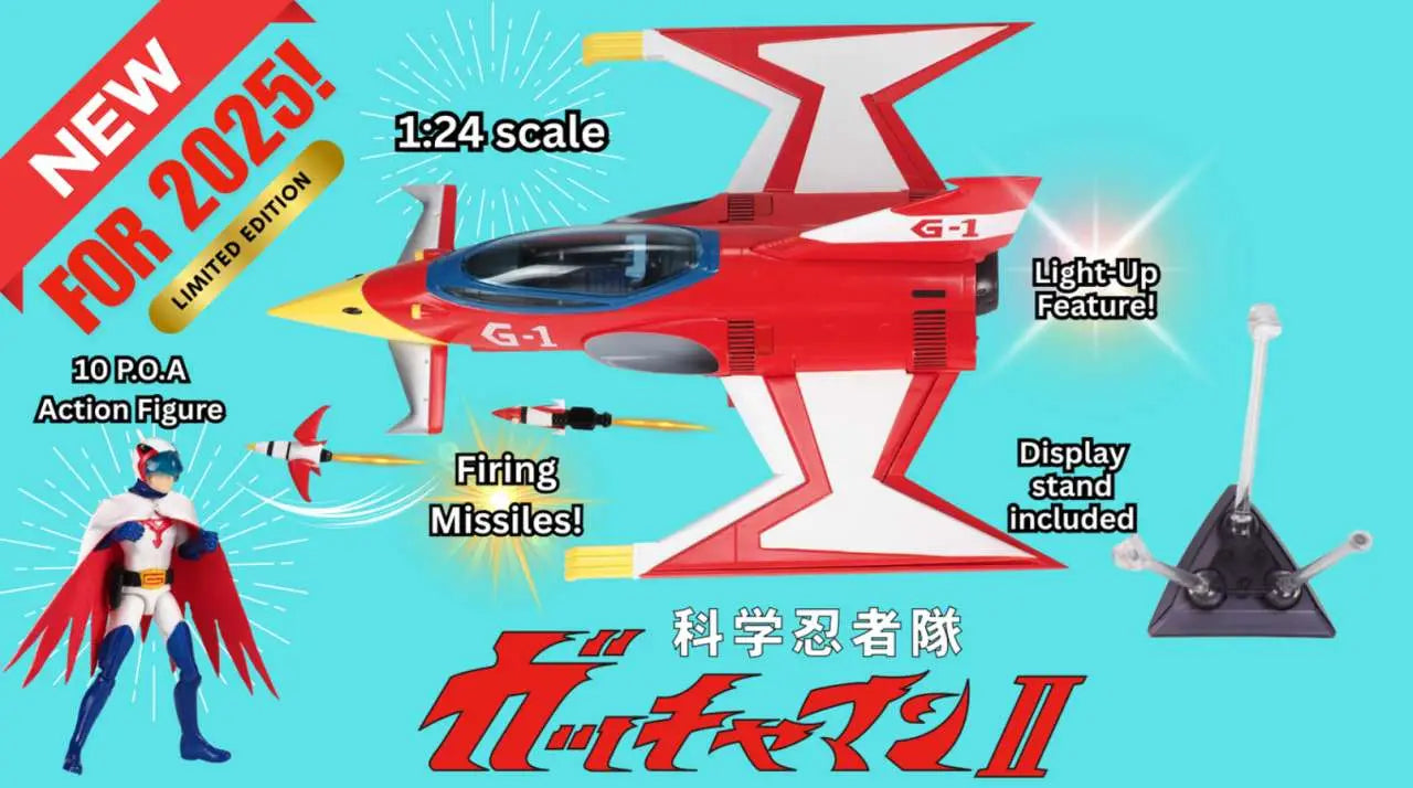 GATCHAMAN 2 1:24 EAGLE SHARP MODEL REPLICA