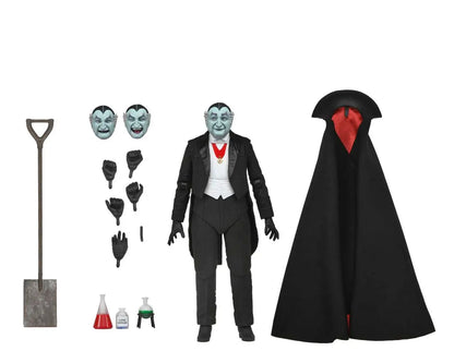 NECA - THE MUNSTERS MUNSTERS TV SERIES GRANDPA MUNSTER ULTIMATE AF ACTION FIGURE 17 cm