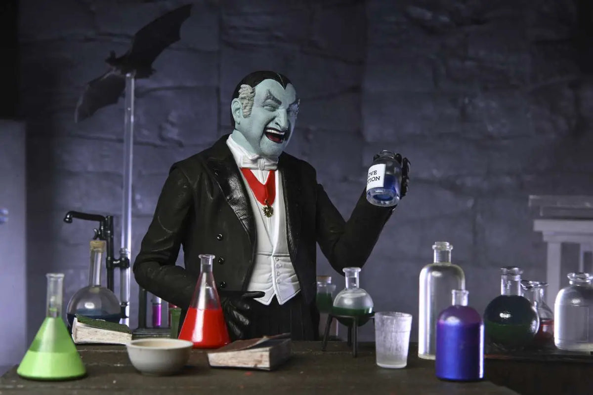 NECA - THE MUNSTERS MUNSTERS TV SERIES GRANDPA MUNSTER ULTIMATE AF ACTION FIGURE 17 cm