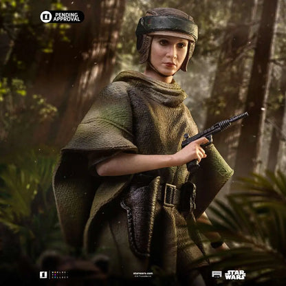 IRON STUDIOS - STAR WARS EPISODE 6 LEIA WICKET 1/10 STATUA 20 cm