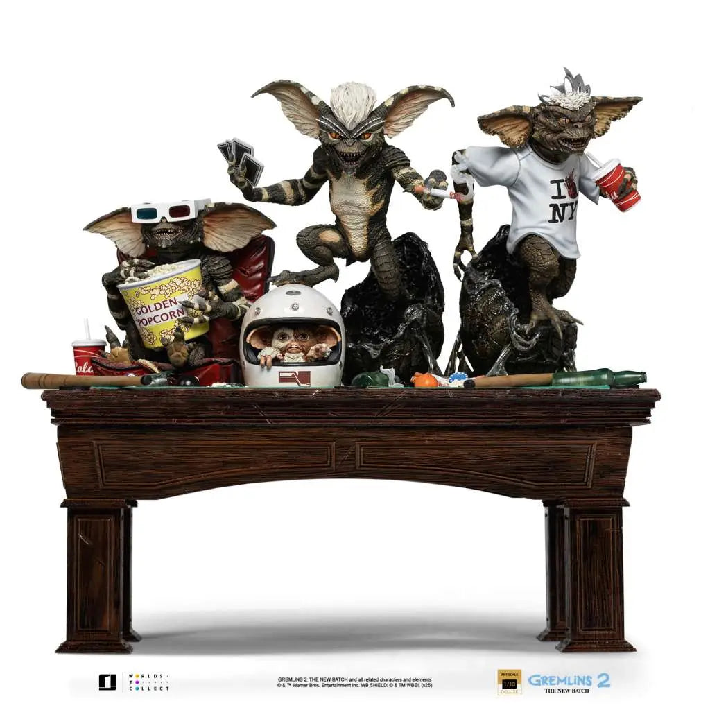 IRON STUDIOS GREMLINS DIORAMA 1/10 STATUA 25cm