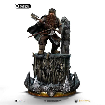 IRON STUDIOS LORD RINGS GIMLI UNLEASHED 1/10 STATUA 27cm