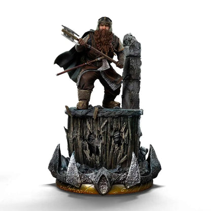IRON STUDIOS LORD RINGS GIMLI UNLEASHED 1/10 STATUA 27cm