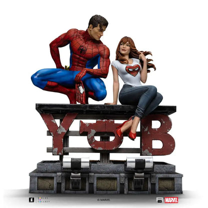 IRON STUDIOS SPIDER-MAN MJ SCALE DIORAMA 1/6 STATUA 25 cm