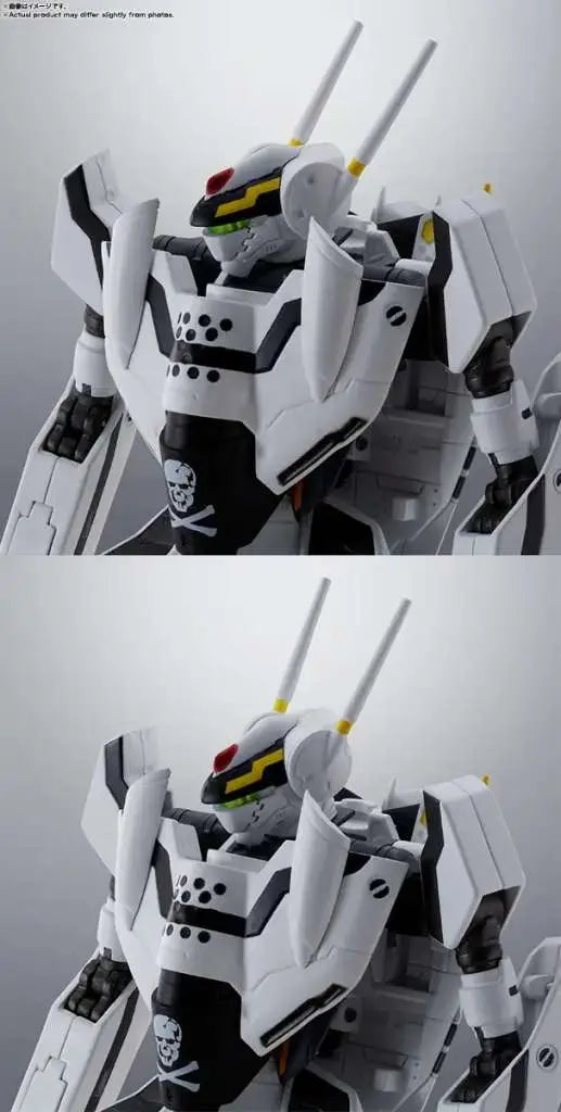 BANDAI MACROSS VF-0S PHOENIX ROY FOCKER USE QF-2200D-B GHOST HI-METAL R ACTION FIGURE 14cm