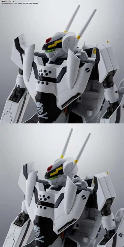 BANDAI MACROSS VF-0S PHOENIX ROY FOCKER USE QF-2200D-B GHOST HI-METAL R ACTION FIGURE 14cm