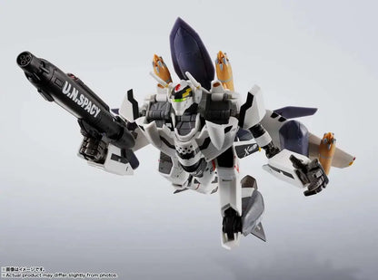 BANDAI MACROSS VF-0S PHOENIX ROY FOCKER USE QF-2200D-B GHOST HI-METAL R ACTION FIGURE 14cm