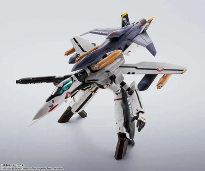 BANDAI MACROSS VF-0S PHOENIX ROY FOCKER USE QF-2200D-B GHOST HI-METAL R ACTION FIGURE 14cm