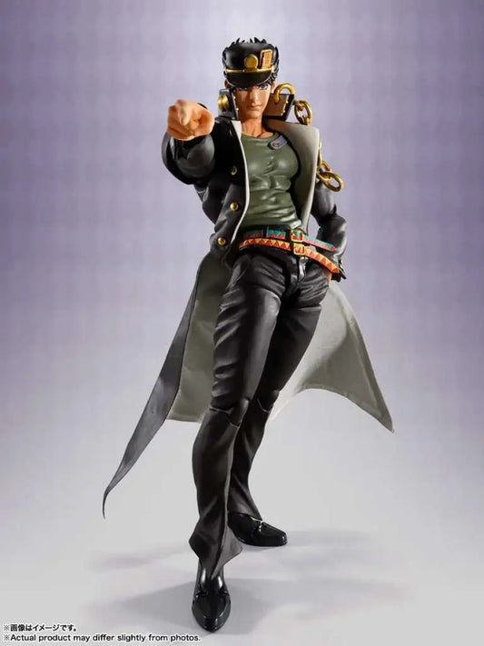 BANDAI S.H.FIGUARTS JOJO'S BIZARRE ADVENTURE JOTARO KUJO ACTION FIGURE 17cm