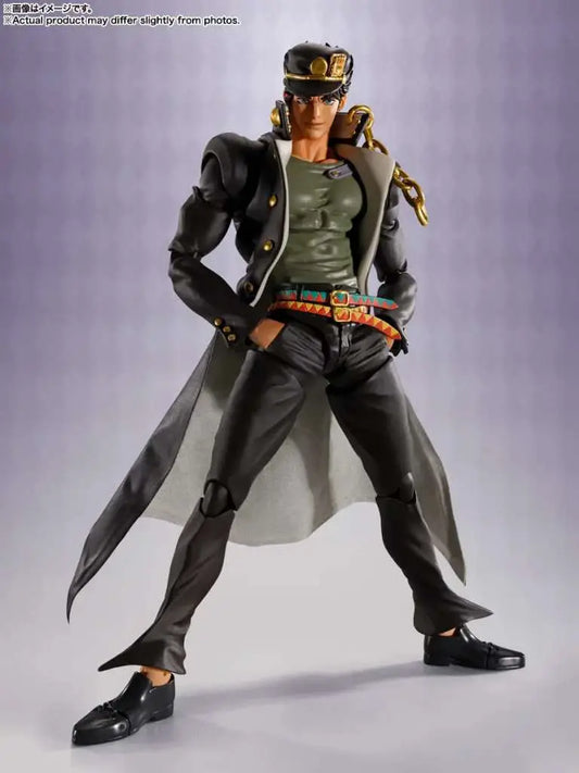 BANDAI S.H.FIGUARTS JOJO'S BIZARRE ADVENTURE JOTARO KUJO ACTION FIGURE 17cm