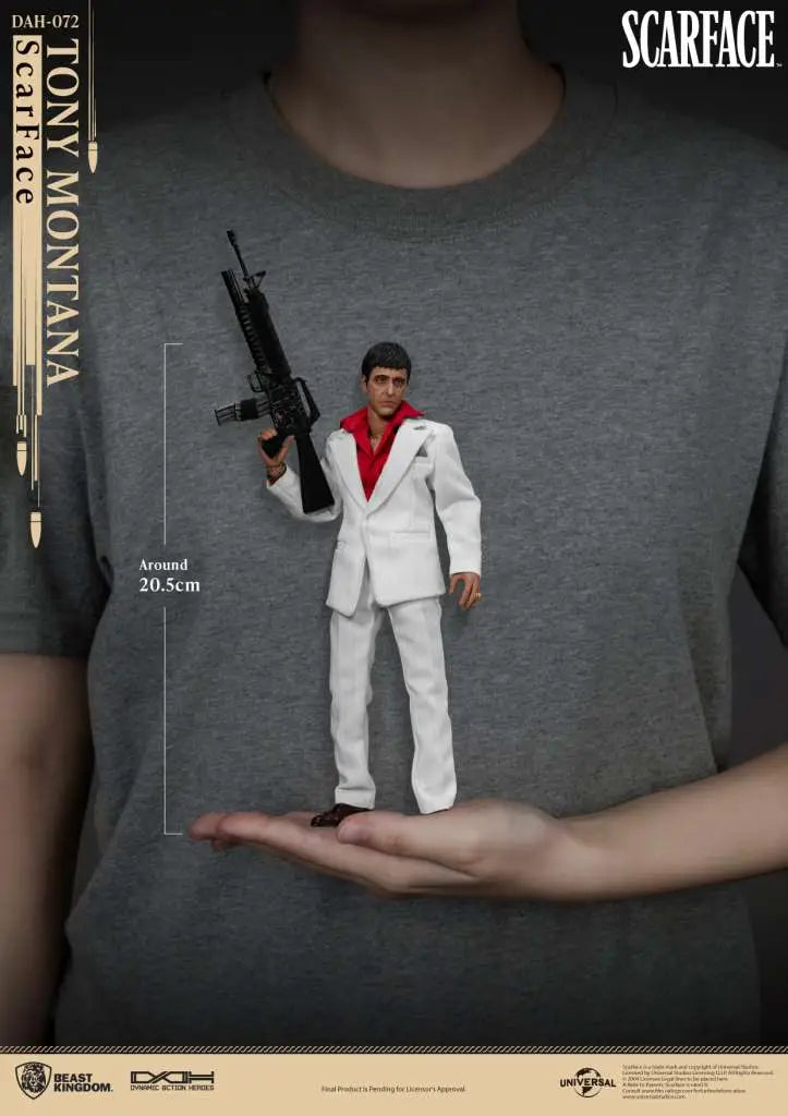 SCARFACE TONY MONTANA ACTION FIGURE