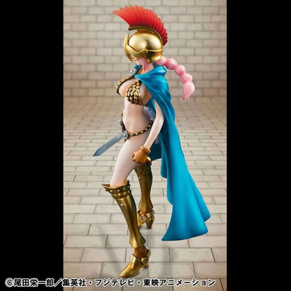 MEGAHOUSE - ONE PIECE GLADIATOR REBECCA POP SAILING AGAIN LIMITED VER RERUN STATUA 22 cm