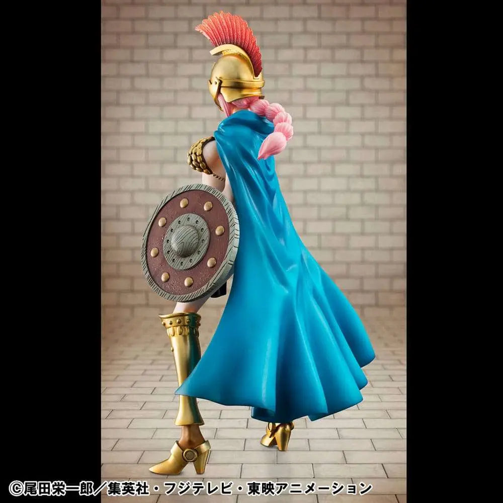 MEGAHOUSE - ONE PIECE GLADIATOR REBECCA POP SAILING AGAIN LIMITED VER RERUN STATUA 22 cm