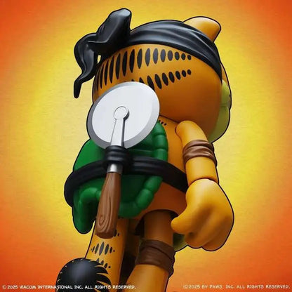 BOSS FIGHT STUDIO GARFIELD X TMNT GARFELLO SIDEKICK ODIE AF 2 -PACK ACTION FIGURE 10 cm