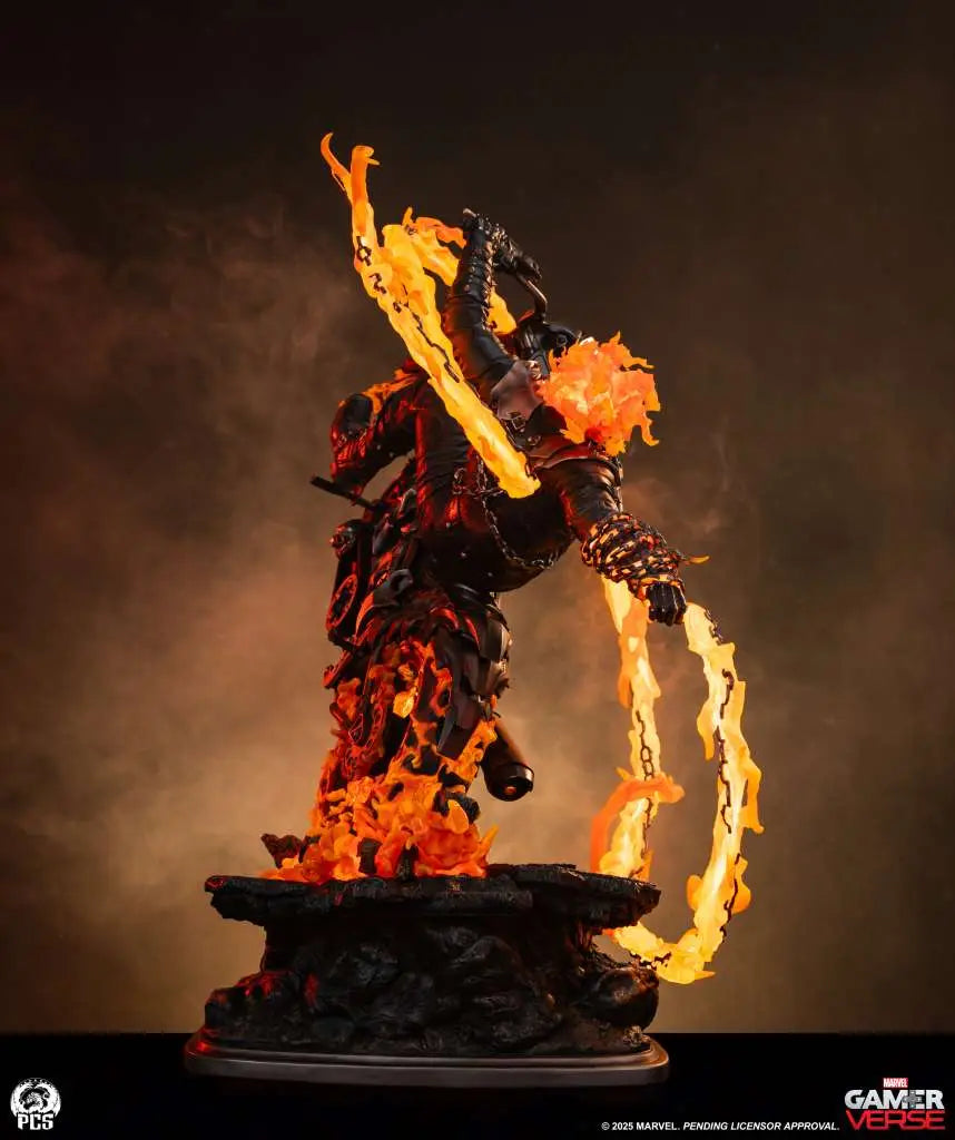 PCS GHOST RIDER 1/3 STATUA 90cm x 100cm x 50cm