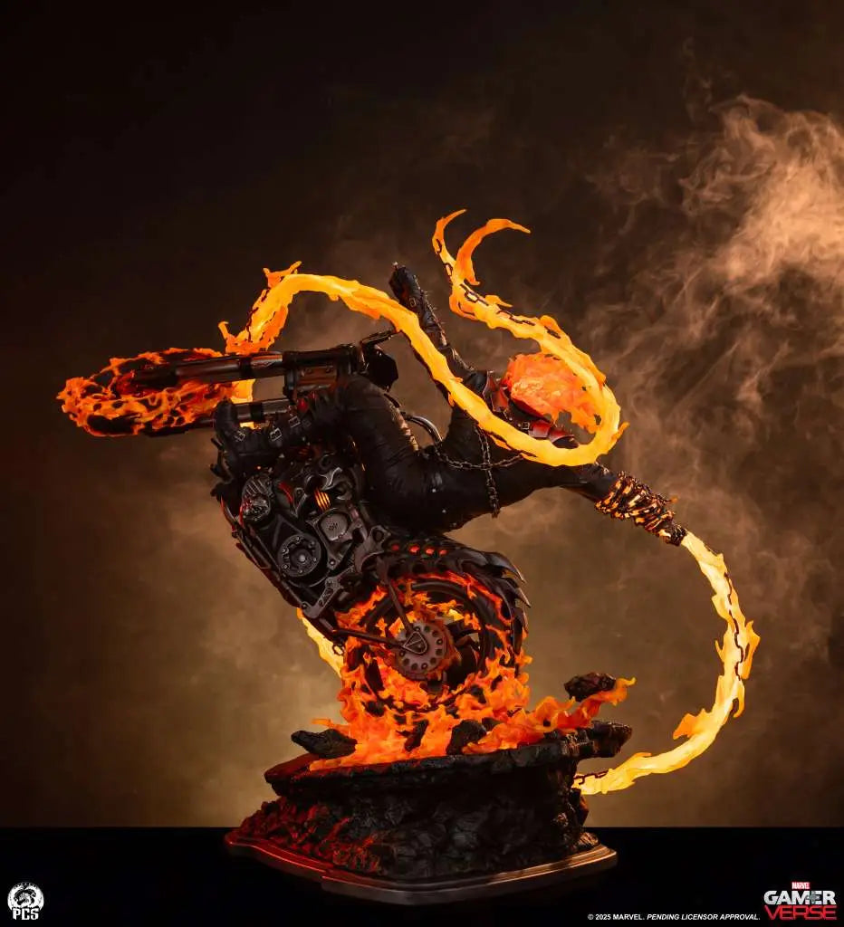 PCS GHOST RIDER 1/3 STATUA 90cm x 100cm x 50cm