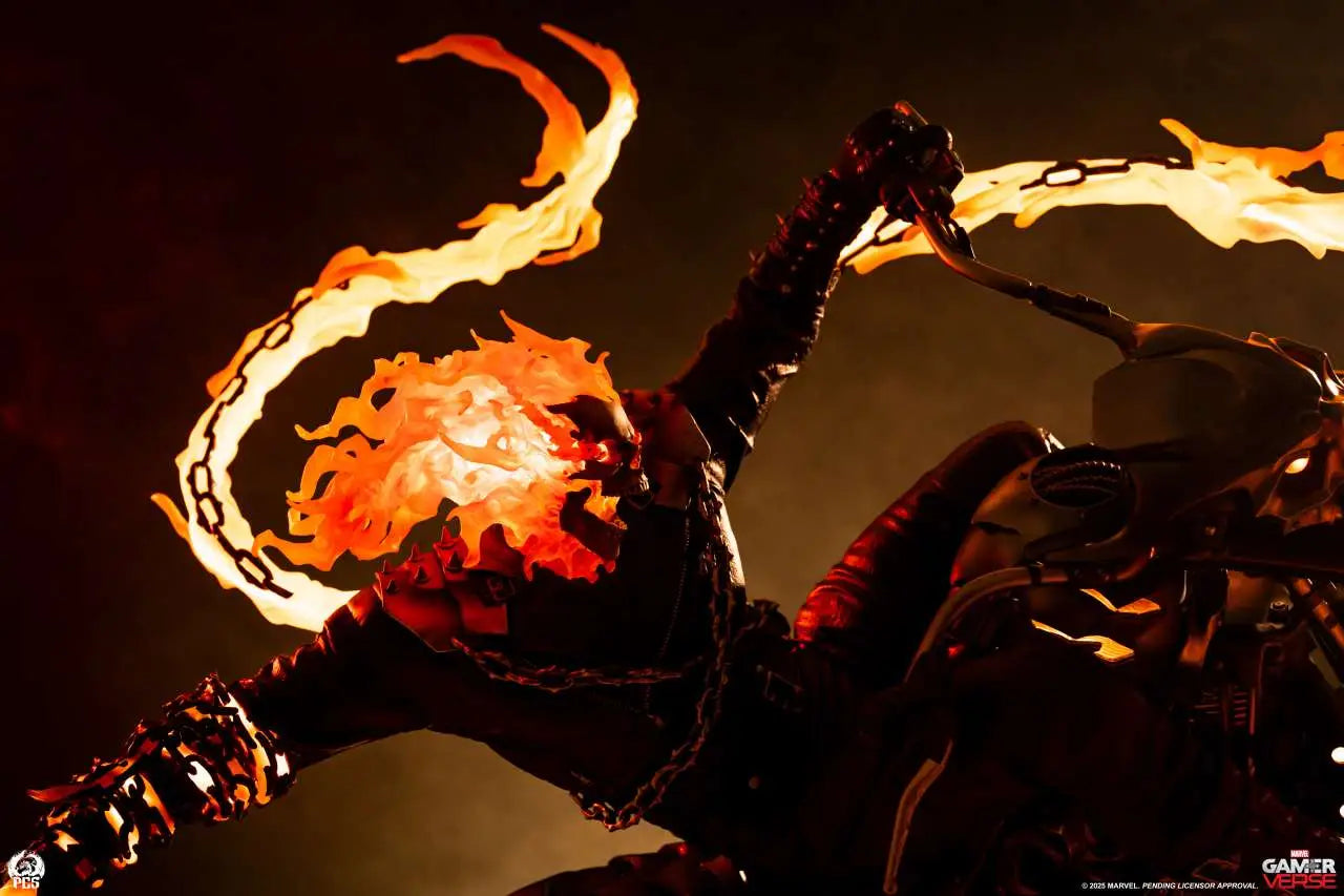 PCS GHOST RIDER 1/3 STATUA 90cm x 100cm x 50cm