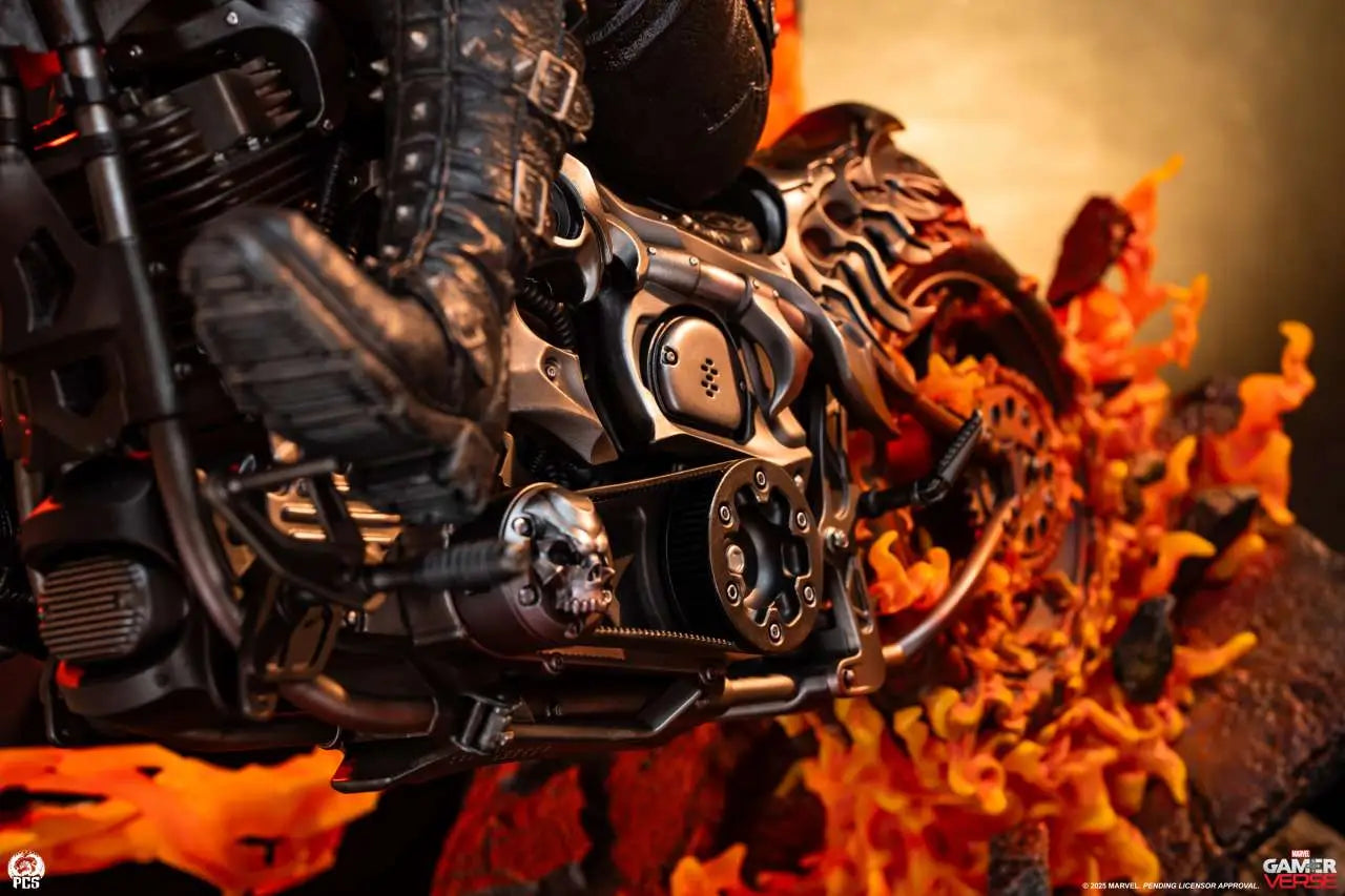 PCS GHOST RIDER 1/3 STATUA 90cm x 100cm x 50cm