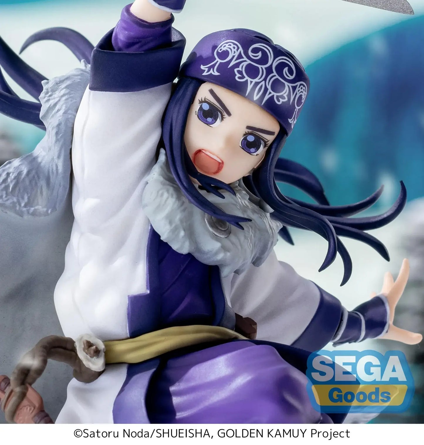 SEGA GOLDEN KAMUY ASIRPA XROSS LINK FIGURA 11 cm