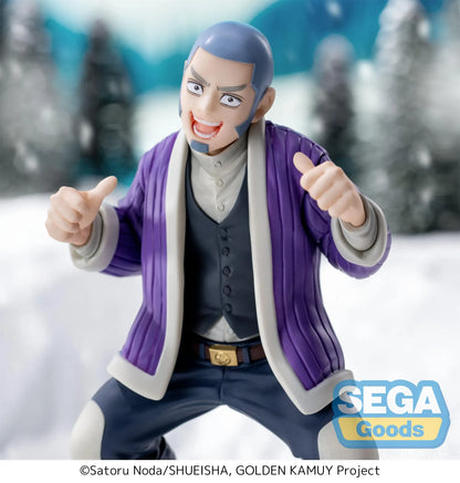 SEGA GOLDEN KAMUY YOSHITAKE SHIRAISHI XROSS LINK FIGURA 14 cm