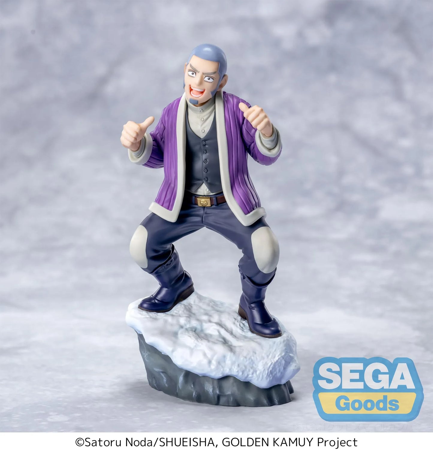 SEGA GOLDEN KAMUY YOSHITAKE SHIRAISHI XROSS LINK FIGURA 14 cm