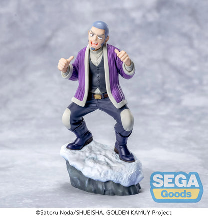 SEGA GOLDEN KAMUY YOSHITAKE SHIRAISHI XROSS LINK FIGURA 14 cm