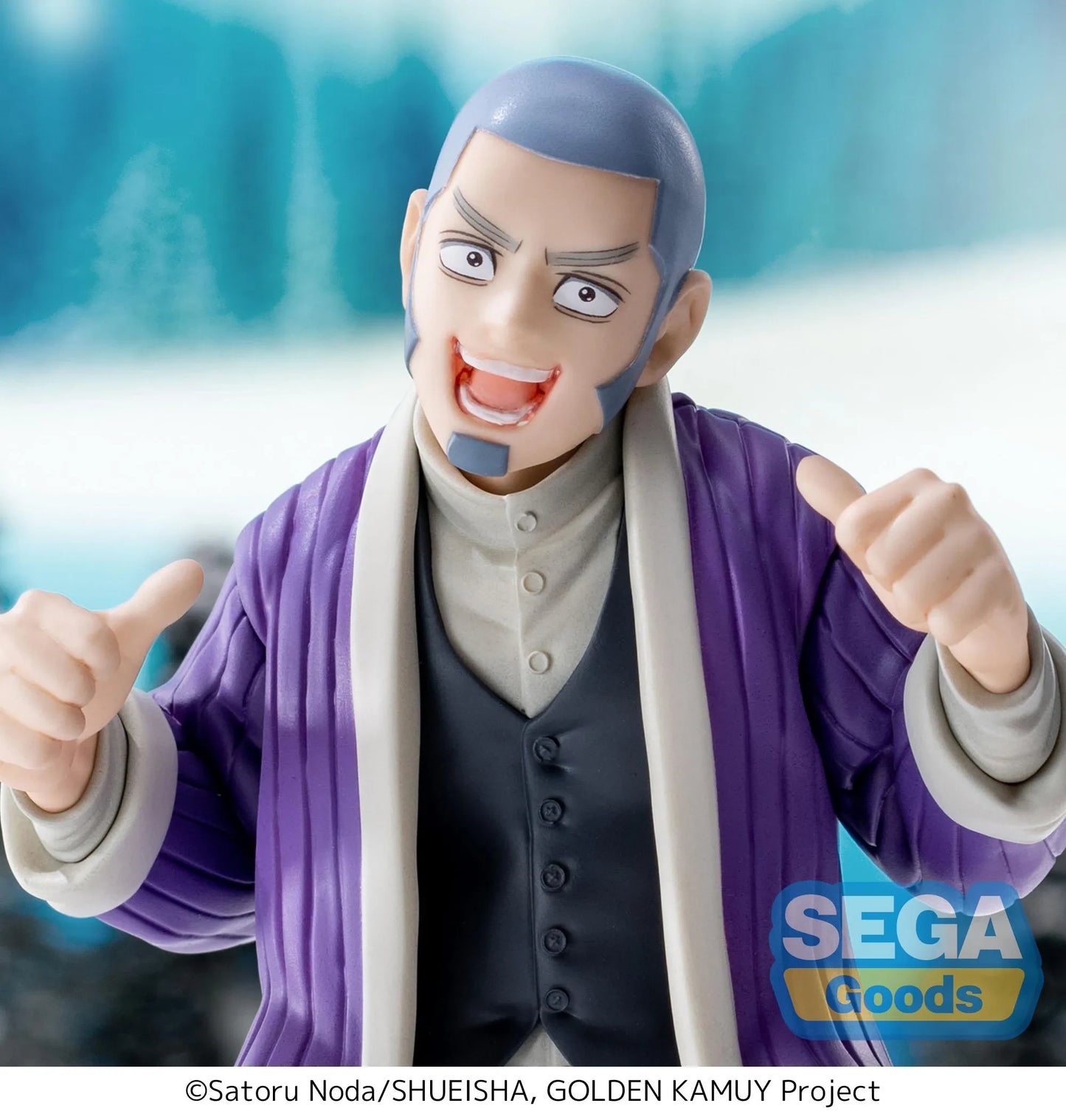 SEGA GOLDEN KAMUY YOSHITAKE SHIRAISHI XROSS LINK FIGURA 14 cm