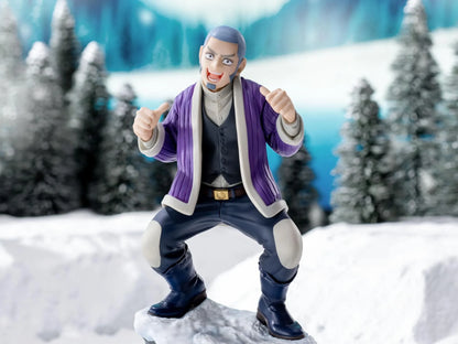 SEGA GOLDEN KAMUY YOSHITAKE SHIRAISHI XROSS LINK FIGURA 14 cm