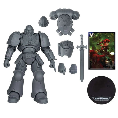 MCFARLANE TOYS 25 - WARHAMMER RG WARHAMMER 40000 7IN S WV11 - ASSAULT INTERCESSOR SEEANT (BLOOD ANGEL)(AP) ACTION FIGURE 17 cm