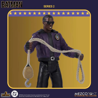 MEZCO TOYS 5 POINTS BATMAN 1989 SERIES 2 AF SET (3) ACTION FIGURE 9 cm