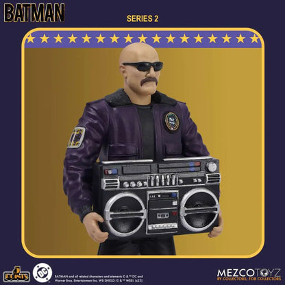 MEZCO TOYS 5 POINTS BATMAN 1989 SERIES 2 AF SET (3) ACTION FIGURE 9 cm